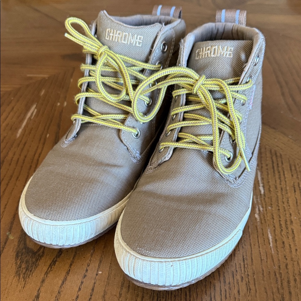 Chrome Canvas Boots